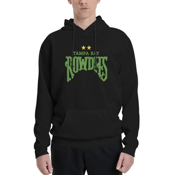 Tampa Bay Rowdies Men Fleece Hoodie Casual Pullover Sweatshirt With Kangaroo Pocket