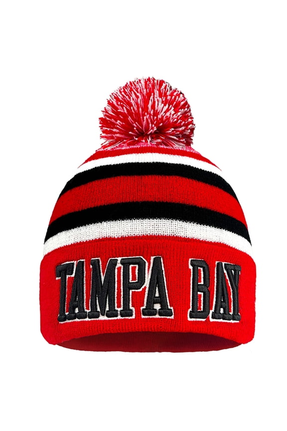 Tampa Bay Winter Cities Beanie Hat Football Knit Cap Sport Fans Fashion Toque for Gifts