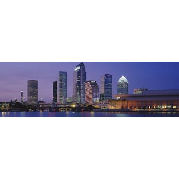 Tampa FL USA Canvas Art - Panoramic Images (18 x 6)