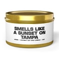 thumbnail image 1 of Tampa Florida Moving Away Best Friend Tin Candle Gifts Home Office Decor, 1 of 5