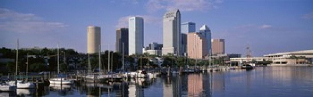 Tampa Florida USA Canvas Art - Panoramic Images (18 x 6)