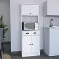 Tampa Kitchen Pantry with Drawer and 2