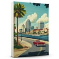 thumbnail image 1 of Tampa Travel Canvas, Florida Canvas Print,Tampa Canvas Wall Art,Florida Travel Wall Art, Travel Print, Travel Gift -103AZ1374, 1 of 2