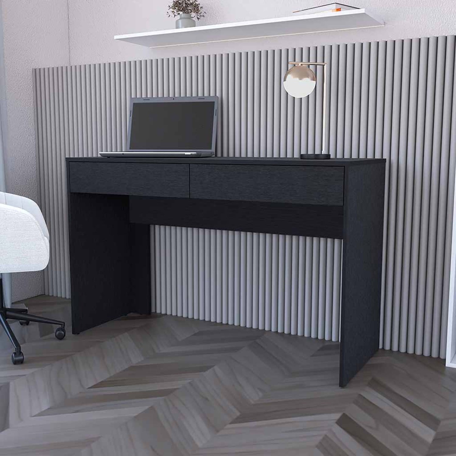 Tampa Writing Computer Desk, Two Drawers