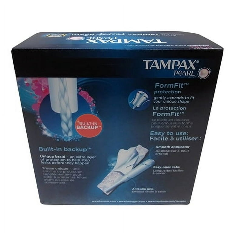 Tampax Pearl Unscented Ultra Absorbency Unscented Tampons 18 ea 18 ct