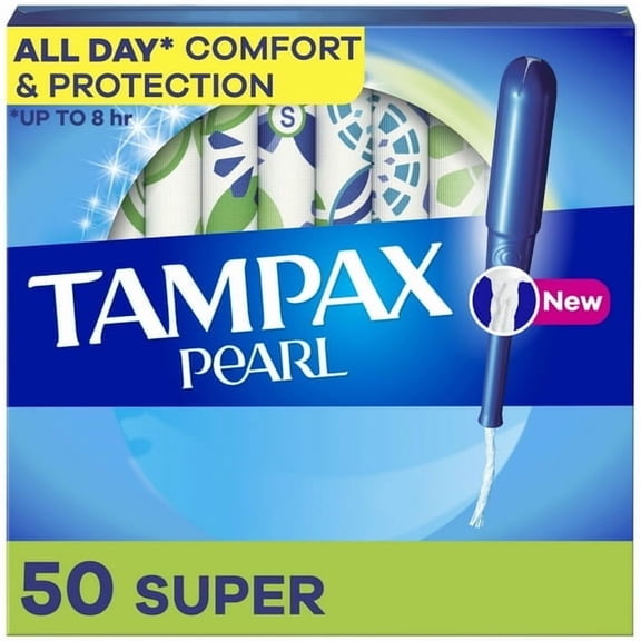 Tampax Pearl Sup 50ct +bonus 3ct Pkt Prl