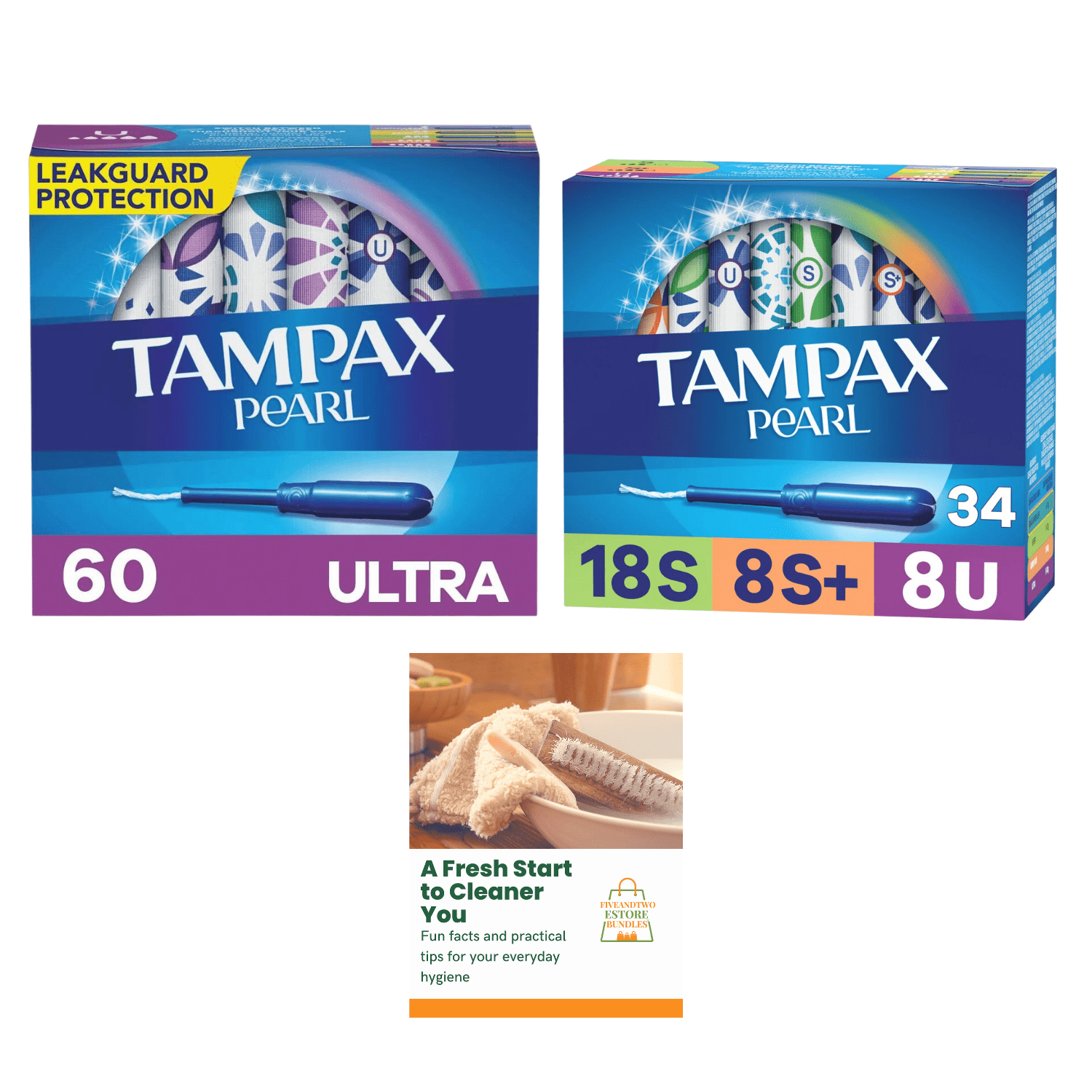 Tampax Pearl Ultra Tampons Multipack Set Includes Multipack Tampons