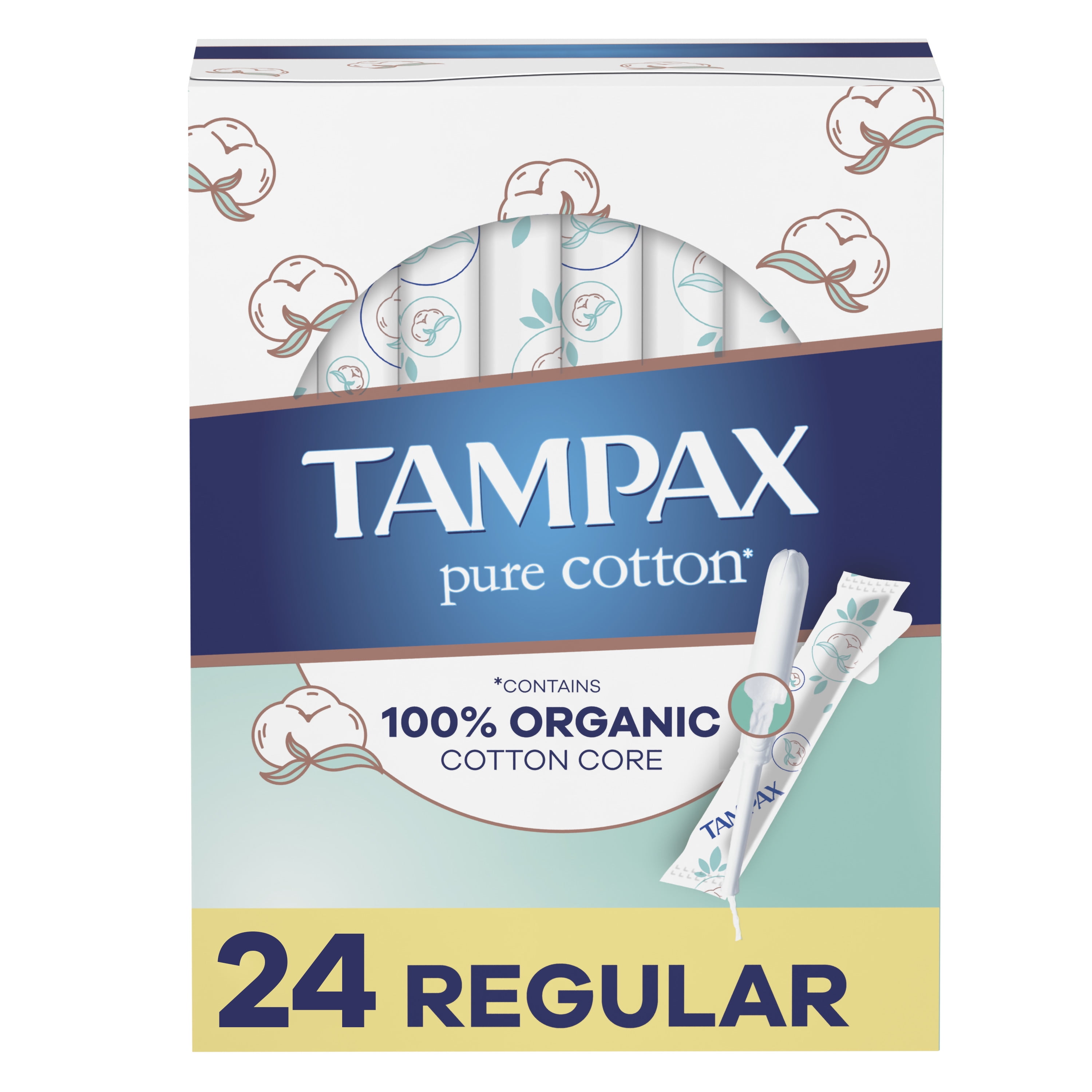 Tampax Regular Absorbency Tampons - 18 Tampons