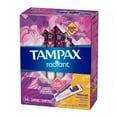 thumbnail image 1 of Tampax Radiant Regular Absorbency Unscented Plastic Tampons, 14 Ea, 3 Pack, 1 of 1
