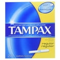 thumbnail image 1 of Tampax Regular Absorbency Tampons with Flushable Applicator 20 ct, 1 of 4