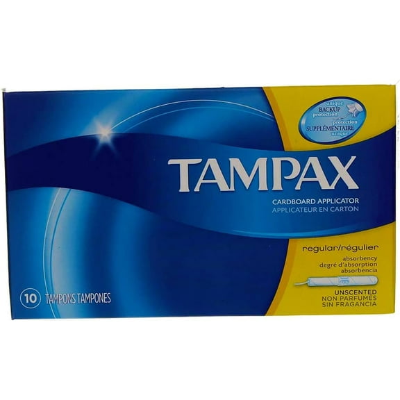 Tampax Tampons Regular 10 Each (Pack of 3)
