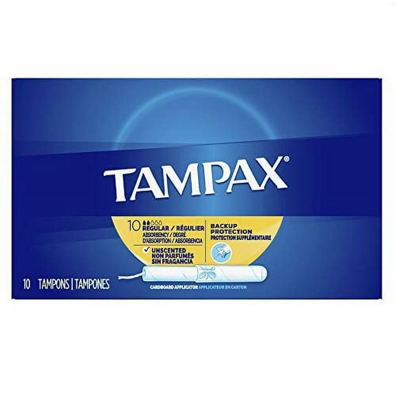 Tampax Tampons Regular 10 Each (Pack of 6)
