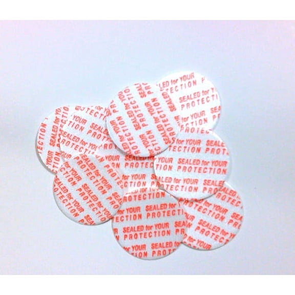Tamper Evident Foam Pressure Bottle Seals 24 mm 100 Pack
