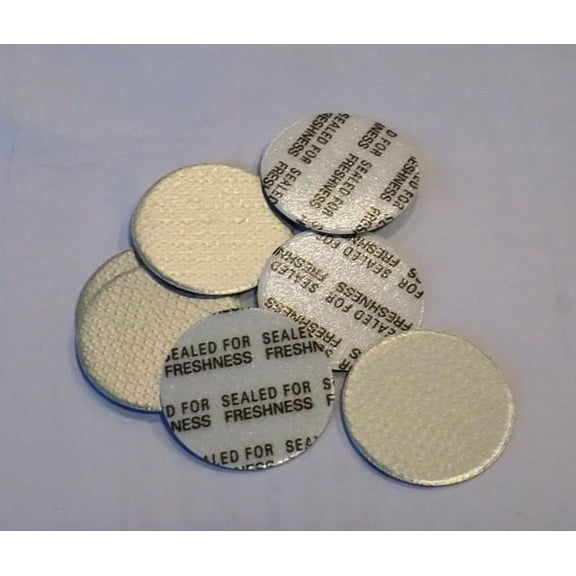 Tamper Evident Foil Peel, Press and Seal Bottle Seals 24 mm 25 Pack
