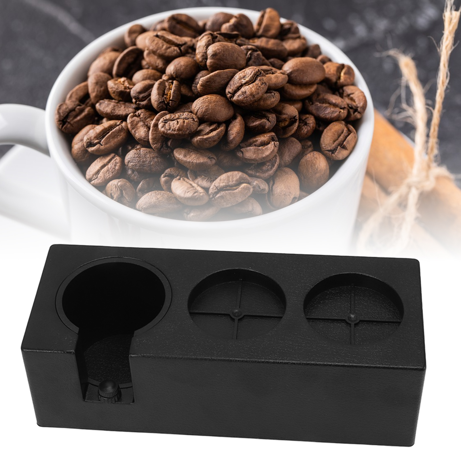 Tamper Holder Station, ABS Plastic Coffee Tamper Holder Multifunctional