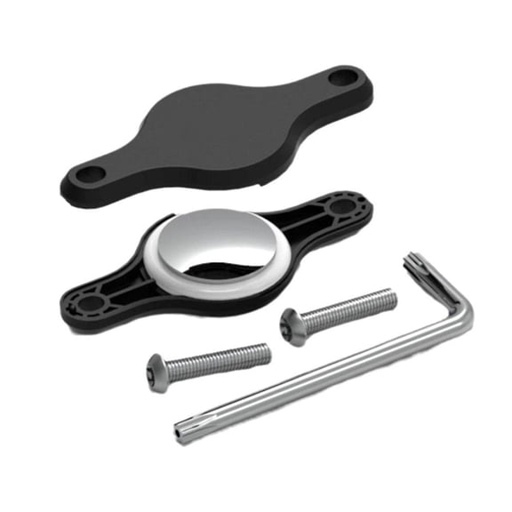 Tamper-Proof Bike Trackers Case with Security Screws, Mount for Mountain/Road Cycling