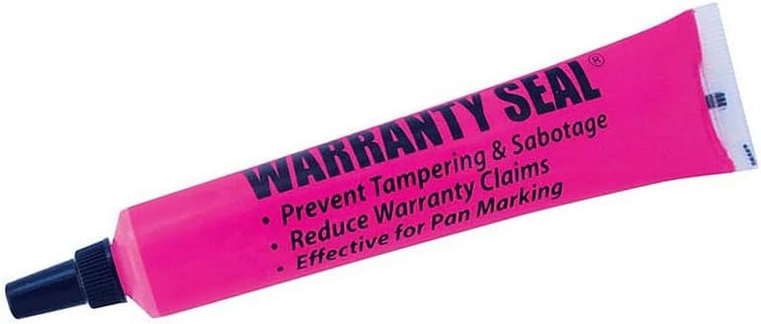 Tamper Proof Cross Check Repair & Maintenance Warranty Seal 1.8 Oz