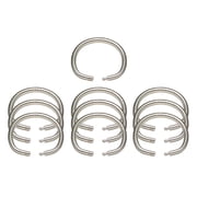 Tamper Proof Key Ring 1" Dia. 3 cm 10 Pack