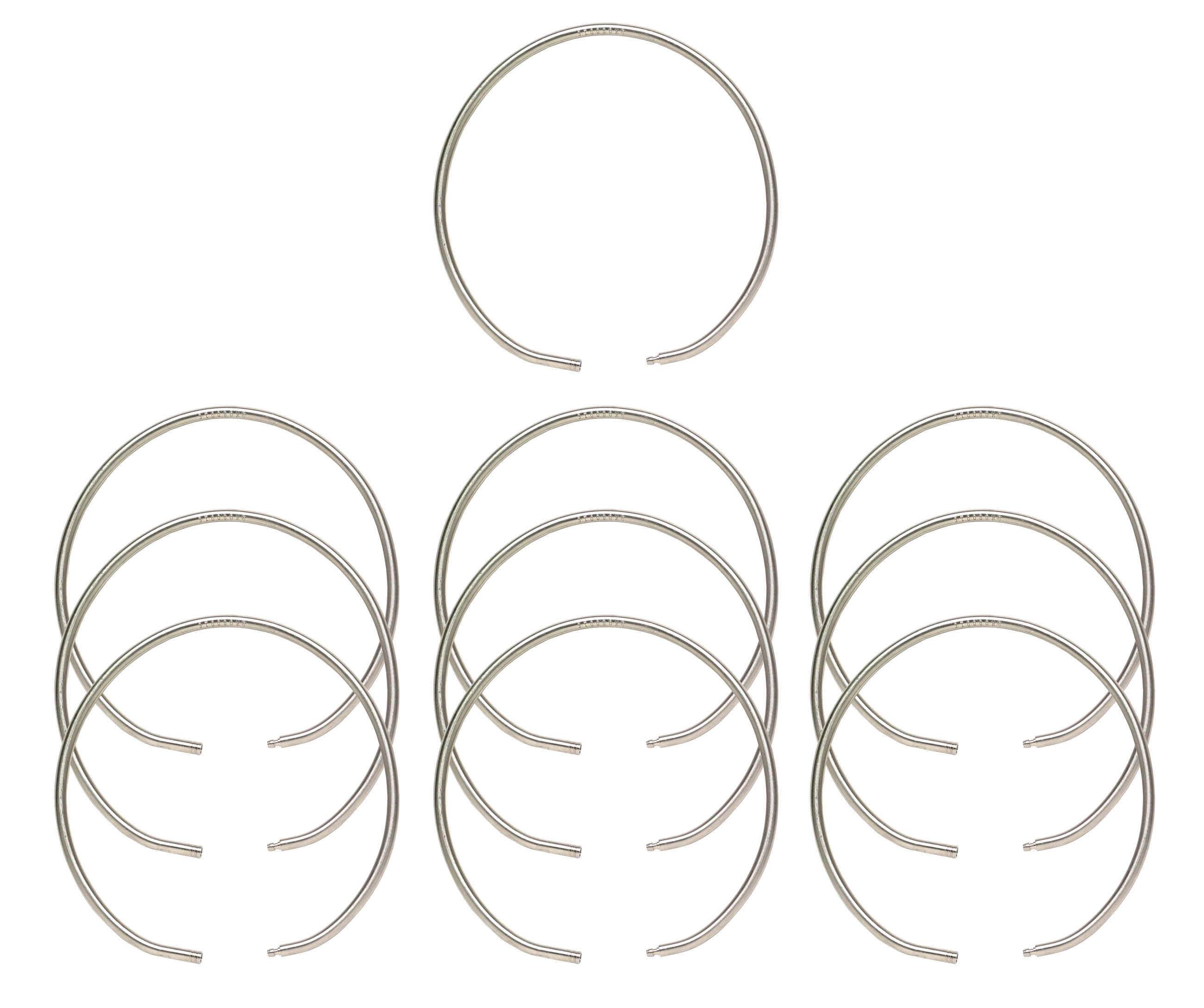 Tamper Proof Key Ring 4" Dia. (9 cm) 10 Pack