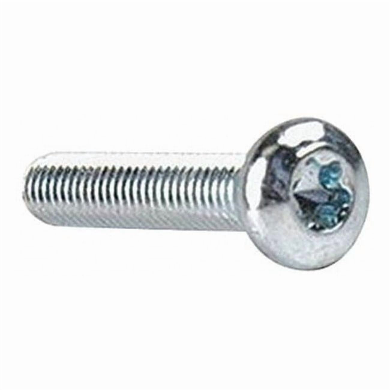 #8-32 x 1/2 in Torx Pan Machine Screw, Zinc Plated Steel, 100 PK 480510