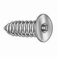 thumbnail image 1 of Tamper Resistant Screw, 3/4 in, Plain Finish, 18-8 Stainless Steel, Flat Head Torx Drive, 25 PK, 1 of 1