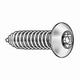 thumbnail image 1 of Tamper Resistant Screw, 1/2 in, Black Oxide Finish, Steel, Button Head Torx Drive, 25 PK, 1 of 1