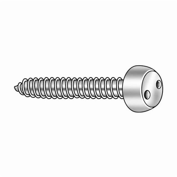 Tamper-Pruf Screws Sheet Metal Scrw,#8,18-8SS,5/8"L,PK25 121470