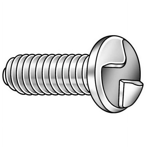 Tamper-Pruf Screws TRS,#8-32,Plain,1"L,100PK 141460