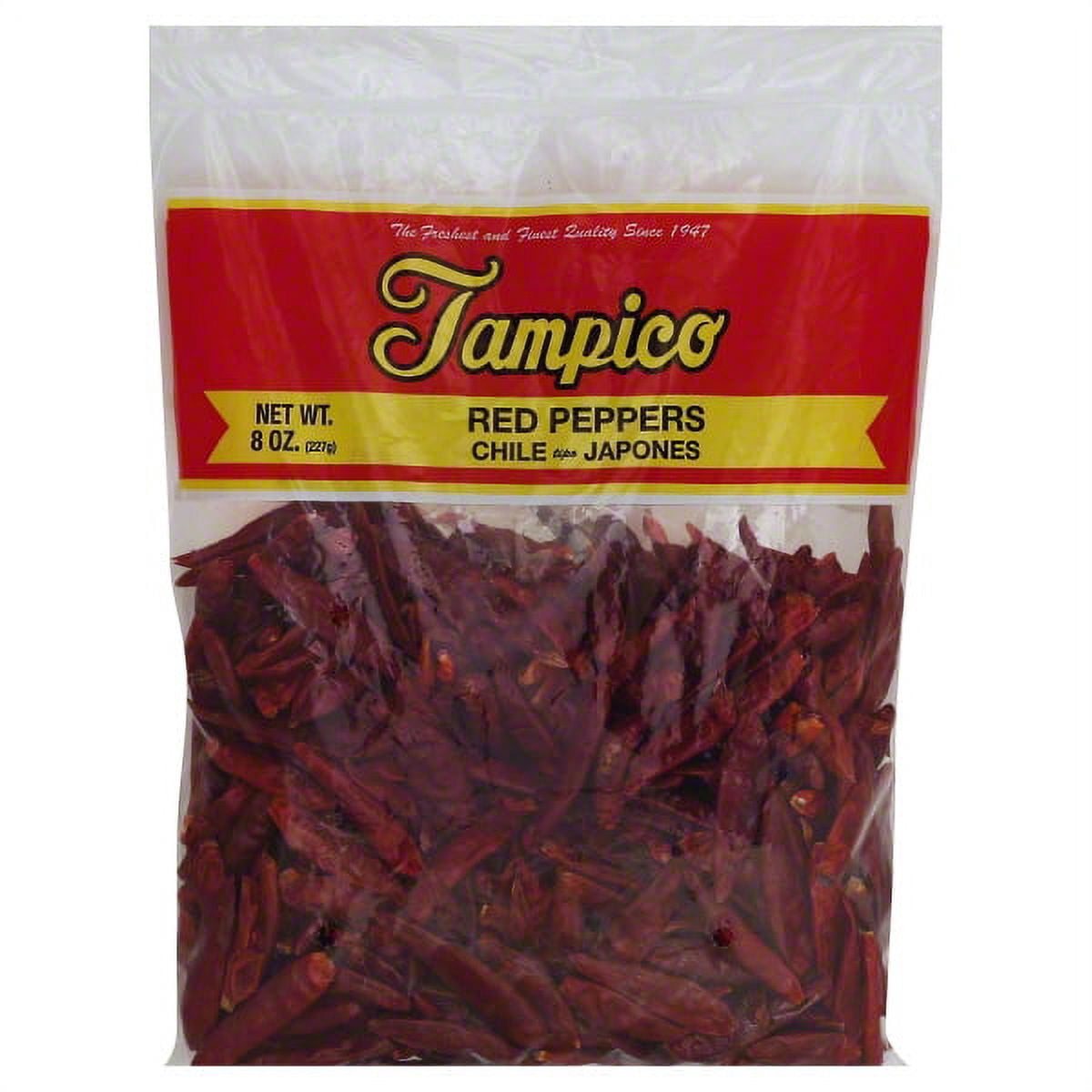 Dried Rodo Pepper Dried Whole Red Peppers (Chile Japonés) – 8 oz - Walmart.com