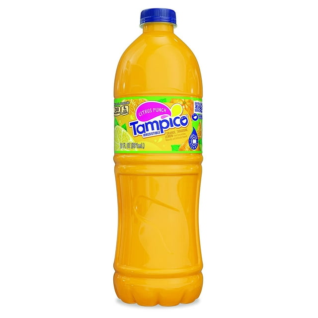 Tampico Fruit-Flavor Drinks, Citrus Punch, 20 Fl Oz (Pack of 24 ...