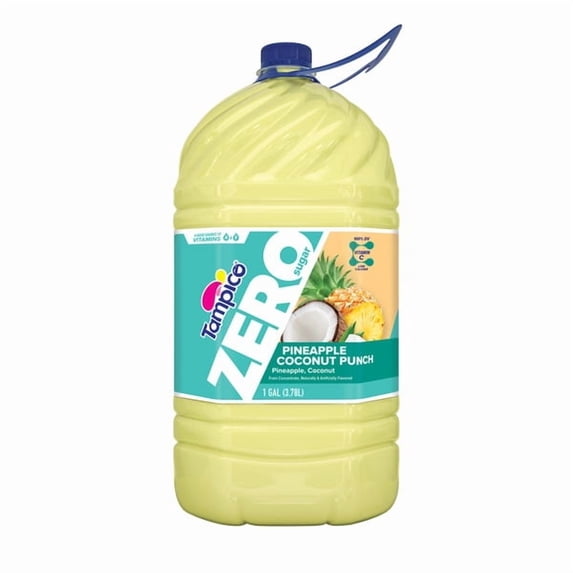 Tampico Pineapple Coconut Fruit Punch Juice Drink, 1 Gallon – Tropical Refreshing Beverage