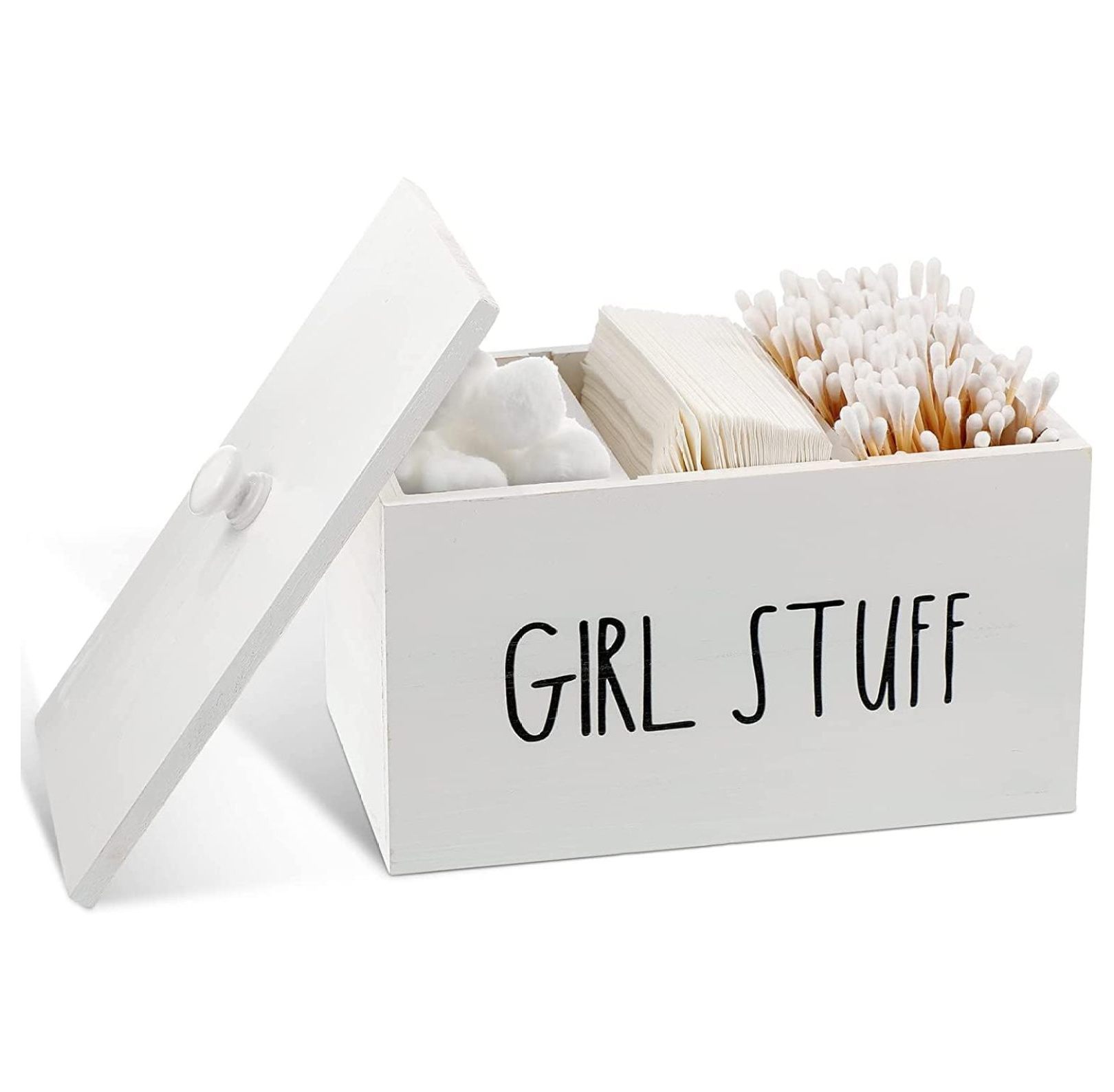 Tampon Holder for Bathroom Farmhouse Organizer for Bathroom Decorative