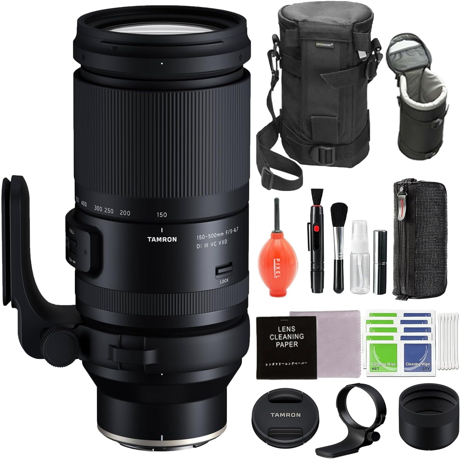 Tamron 150-500mm f/5-6.7 Di III VC VXD Lens with Advanced