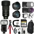 thumbnail image 1 of Tamron 150-500mm f/5-6.7 Di III VXD Lens for Sony E + LED Light + Tripod - 64GB Accessory Bundle (International Version), 1 of 9