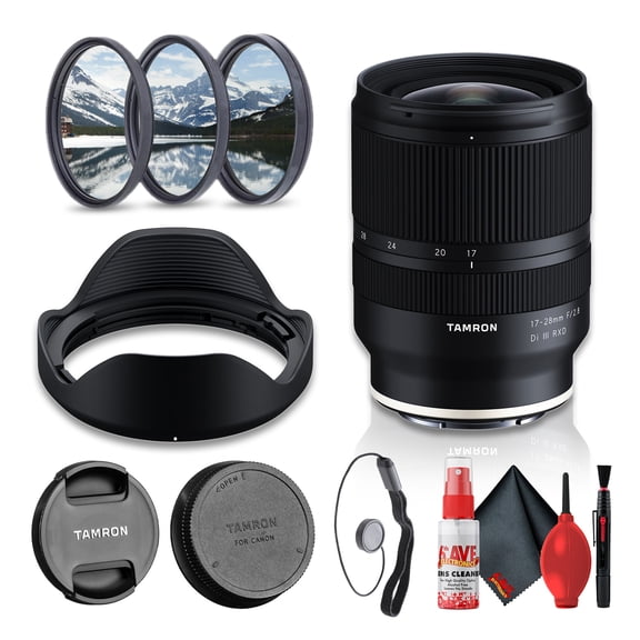 Tamron 17-28mm f/2.8 Di III RXD Lens for Sony E Bundle