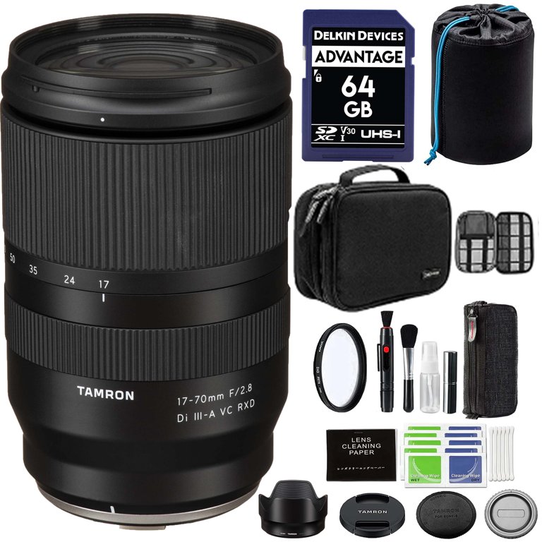 Tamron 17-70mm f/2.8 Di III-A VC RXD Lens for FUJIFILM with Tamron 17-70mm f/2.8 Di III-A VC RXD Lens for FUJIFILM with