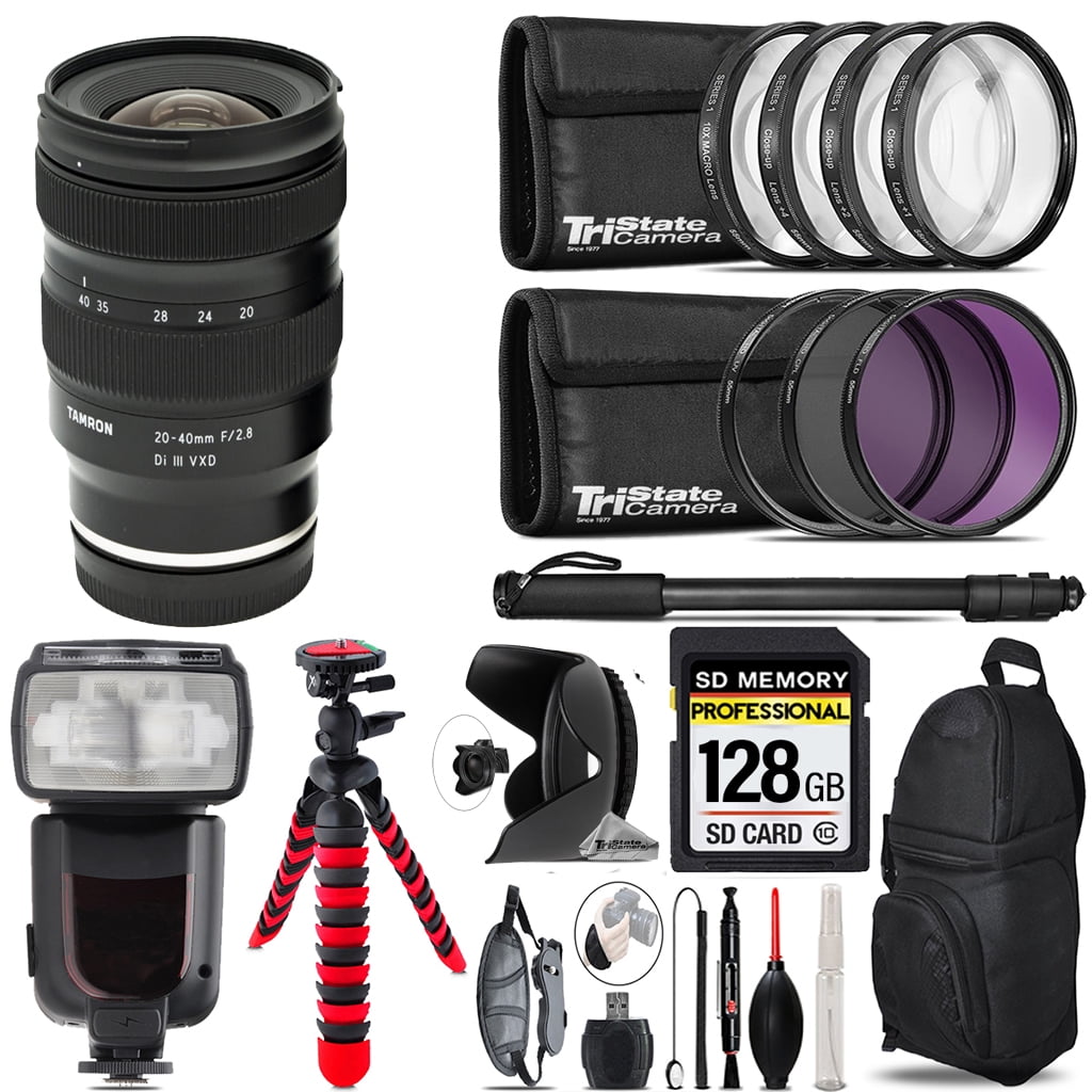 Tamron 20-40mm f/2.8 Di III VXD Lens for Sony E + 7 Piece Filter