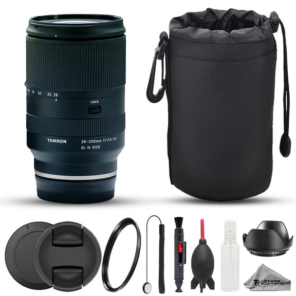 Tamron 28-200mm f/2.8-5.6 Di III RXD Lens - 8pc Starter Kit (International Version)
