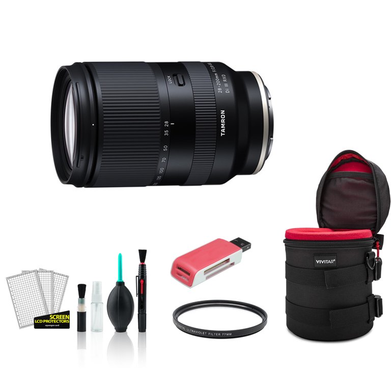 TAMRON 28-200mm F/2.8-5.6 ズームレンズ 美品】TAMRON 28-200mm F/2.8-5.6 Di III RXD 専用まとめ品 adidas ZX