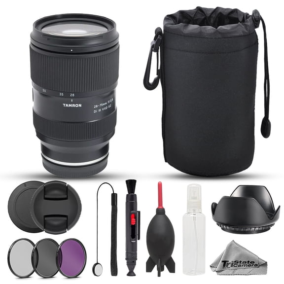 Tamron 28-75mm f/2.8 Di III VXD G2 Lens - 10pc Advanced Bundle (International Version)