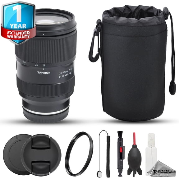 Tamron 28-75mm f/2.8 Di III VXD G2 Lens - 7pc Care Kit+ 1 Yr Warranty