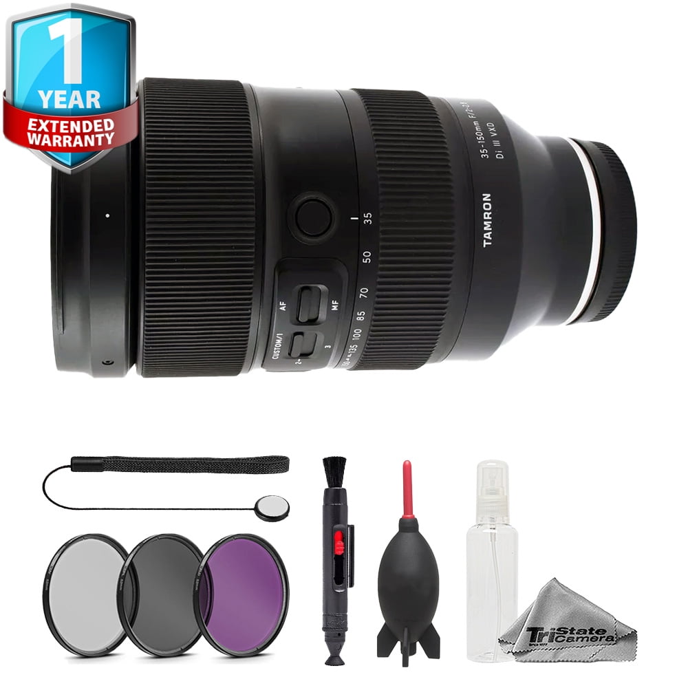Tamron 35-150mm f/2-2.8 Di III VXD Lens - 7pc Essentials Bundlec +