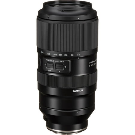 Tamron - 50-400mm F/4.5-6.3 DI III VC VXD Telephoto Zoom Lens for SonyFull-frame  E-Mount Cameras