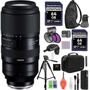 Tamron 50-400mm f/4.5-6.3 Di III VC VXD Lens for Sony E with Advanced Accessory and Travel Bundle | Tamron | AFA067S-700 | Tamron 50-400mm Sony E