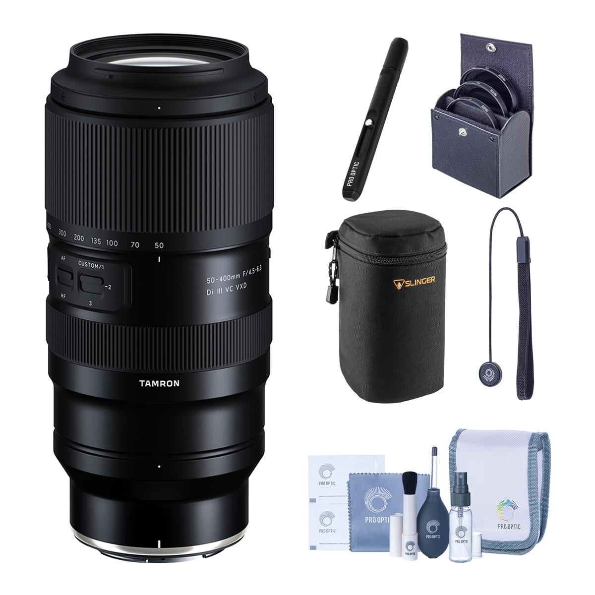 Tamron 50-400mm f/4.5-6.3 Di III VC VXD Lens for Nikon Z Bundle 
