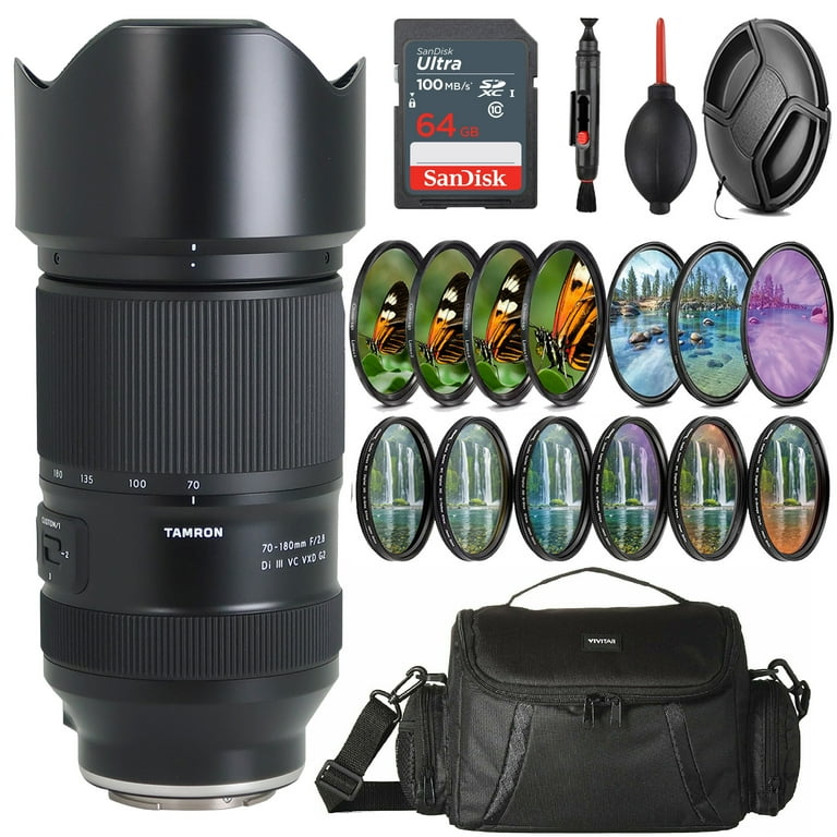 Tamron 70-180mm f/2.8 Di III VC VXD G2 Lens with Complete