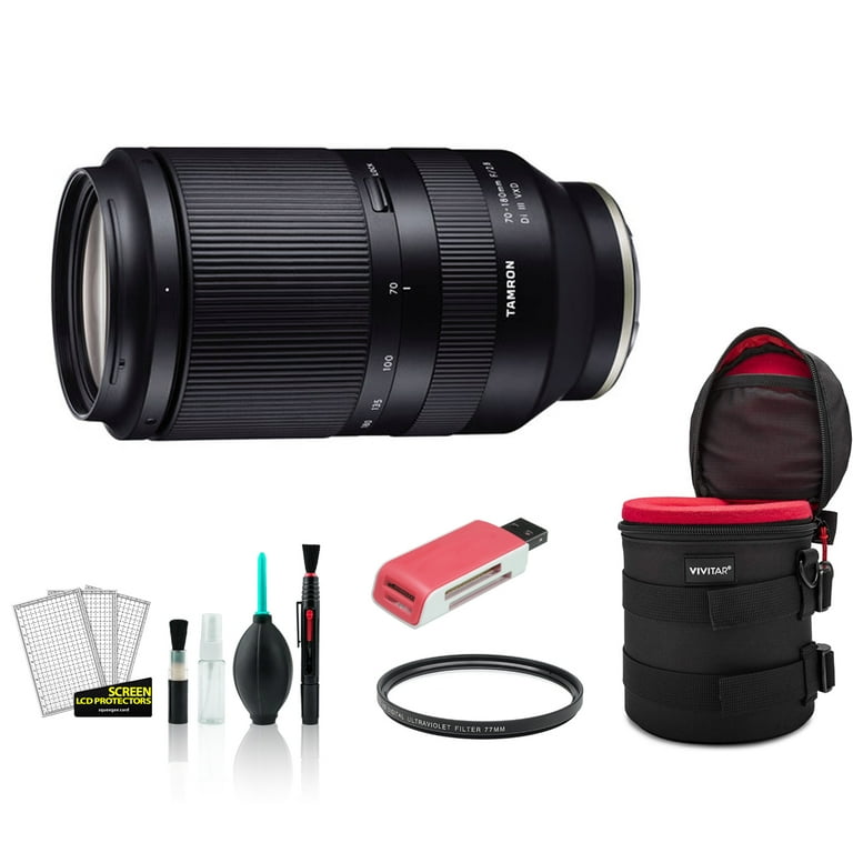 Tamron 70-180mm f/2.8 Di III VXD Zoom Lens for Sony E with Tamron 70-180mm f/2.8 Di III VXD Zoom Lens for Sony E with