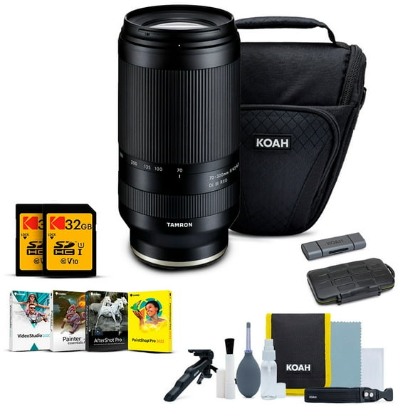 Tamron 70-300mm F/4.5-6.3 Di III RXD (Z-Mount) with Software Suite, and Accessory kit