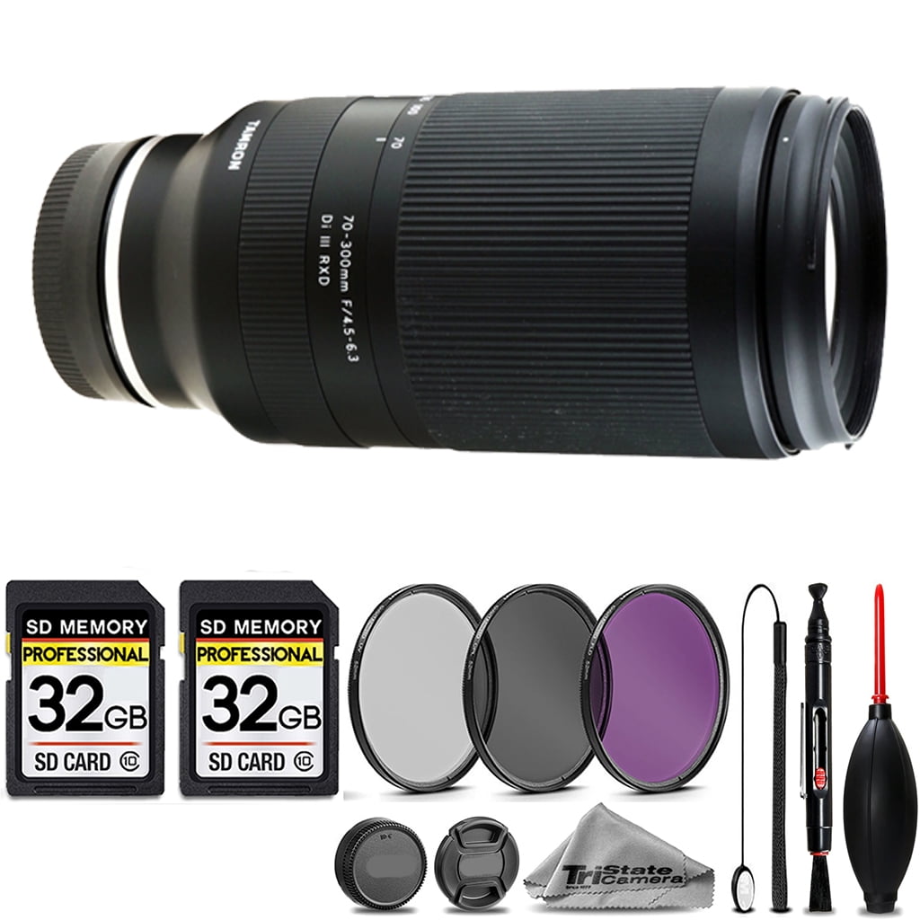 Tamron 70-300mm f/4.5-6.3 Di III RXD Lens for Nikon Z +3PC FILTER