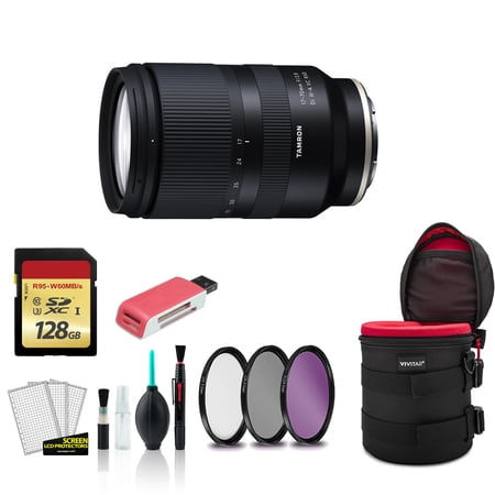 Tamron Lens for Sony E 17-70mm F/2.8 with 128GB Memory Card+ more International Version
